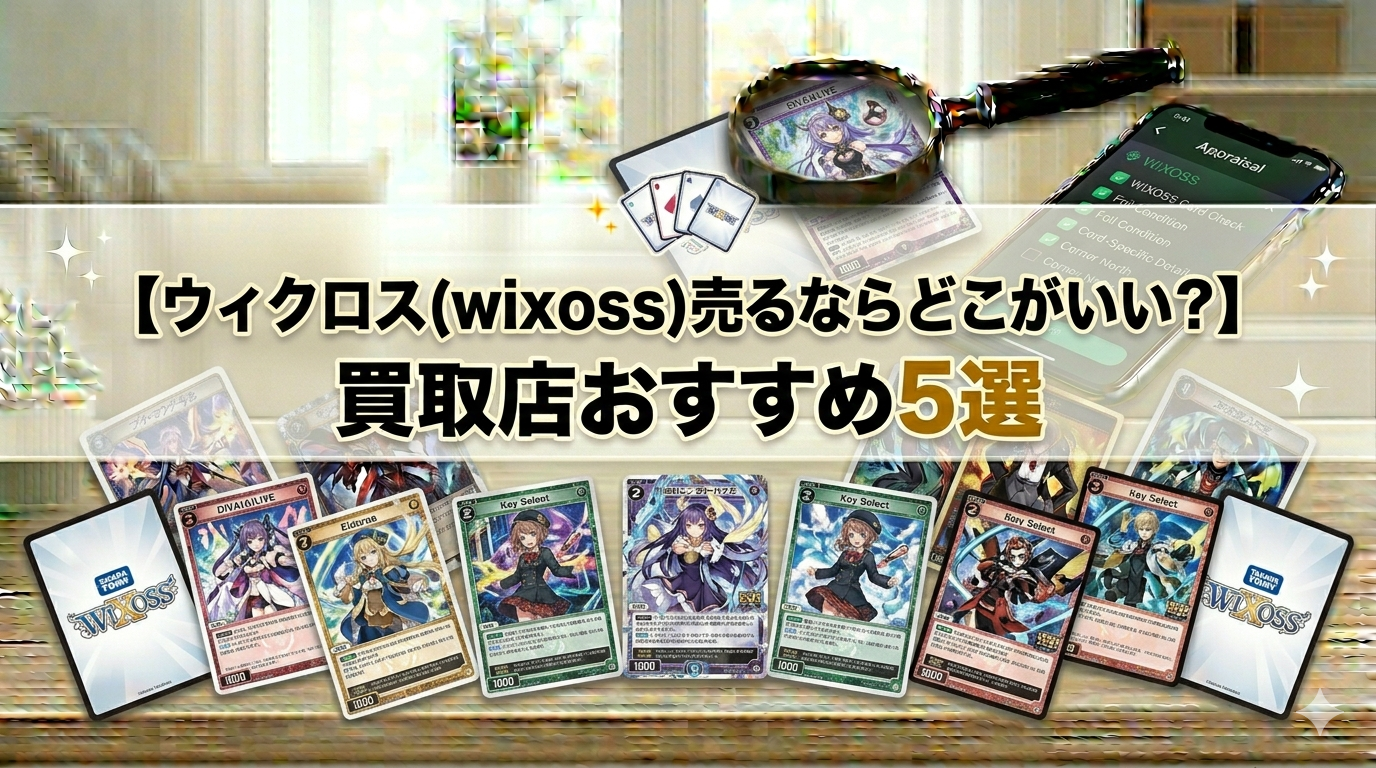 ウィクロス(wixoss)売るならどこがいい？】買取店おすすめ5選 | トレカ