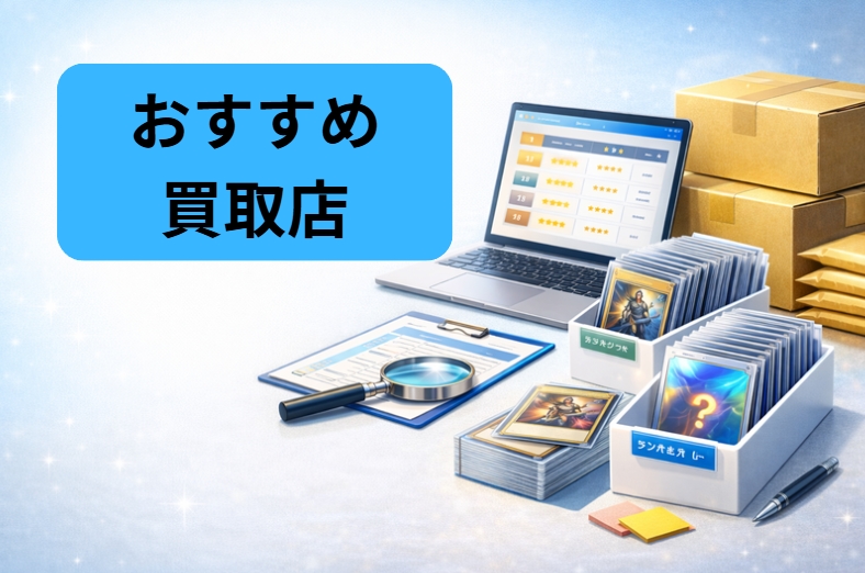 トレカ買取おすすめ業者比較ランキング一覧